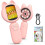(Pink) Kids Digital Microscope, 2-Inch Screen, 4X Zoom, 8 LEDs 1