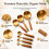 Gold Measuring Cups and Spoons Set, 8-Piece 3