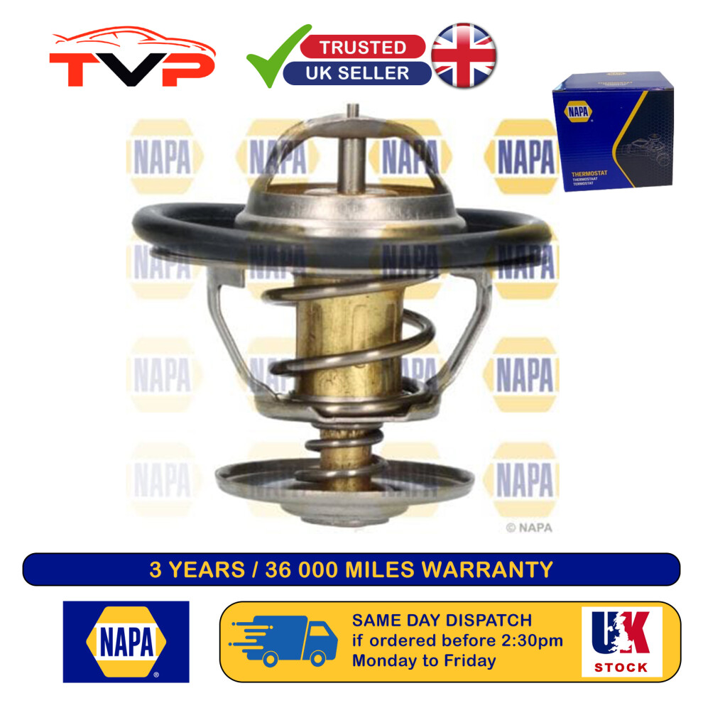 Coolant Thermostat Fits Citroen Fiat FSO Lancia LDV Peugeot NAPA NTH1050 - Image 22