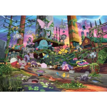 Puzzle 1000 Teile - RAVENSBURGER - 12002034 - Pokémon Breakout 2 - 3D - Rechteckig