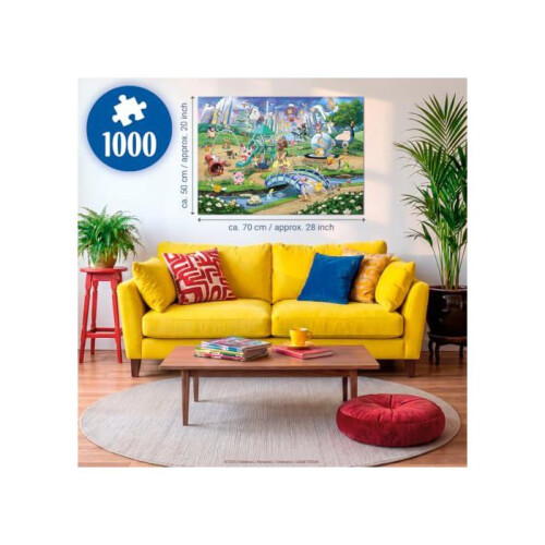 Ravensburger Puzzle 1000 pezzi - RAVENSBURGER - 12002033 - Pokémon - Eevee nel Parco - 3D 2