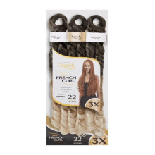 Cherish Bulk 3x Pre-Stretched Spiral French Curl 22 Inch Col 3T1B27613