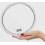 20X magnifying mirror with suction cups (15 cm round) - Perfect fo 1