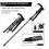 Senior trekking poles with quick lock system and collapsible design 1
