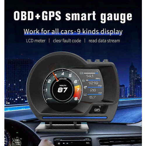 HUD OBD Car Scanner - Head Up Display Speedometer Fault Code 2