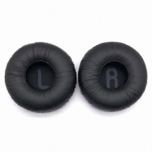 1 Pair Compatible For JBL Tune600BT / T520BT / T510BT / T500BT / T450BT Protein Leather + Memory Foam Ear Cushion