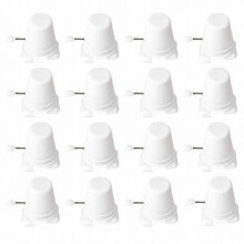 40PCS Clockwork Legged Robot Kids Toy Wind Up Toy Movement Mechanism Movement Plaything Toys for Sports Kids Toy White