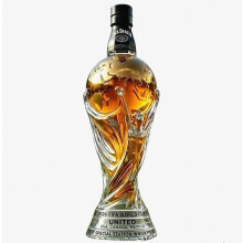 Glass Soccer Ball Whisky Decanter with Stopper - Football Fan Decanter for Home