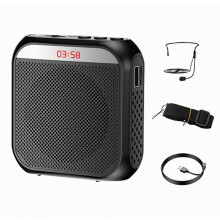 Mini Portable Voice Amplifier 2200mAh Rechargeable Mic PA-System Personal-Amplifier for Teacher
