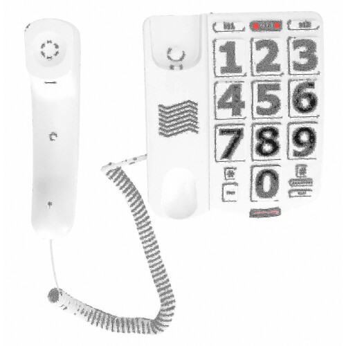Big Button Landline Telephone for Seniors and Hearing Impaired with Speaker Function 2