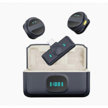 Lavalier Microphones Portable Video Recording Lapel Microphones Wireless