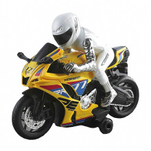 UJ99-MT05 1 / 8 Scale RC Motorcycle 2.4G Remote Control Motorbike RC Toy with LED Light Sound for Kids