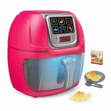 Kids Simulation Air Fryer Kitchen Playset Pretend Cooking Color Changing Toy