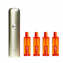 Main unit + 4 flavors Electronic Oral Spray Fresh Breath Mist for Couples Gift Box Portable Mouthwash
