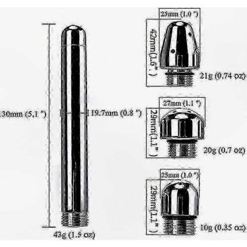 Anal Cleansing System with 3 Interchangeable Heads for Effective Colonic Hygiene Support 1