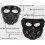 Tactical Mask Protective Full Face Clear Goggle Skull mask Dual Mode Wearing Design Adjustable Strap 4