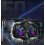K11 Semiconductor Dual-Core Cooling Fan Smartphone Radiator with RGB Light 5
