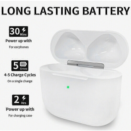 Compatible For Apple AirPods 4 Charging Case Bluetooth Earphone USB-C Port Wireless Charging Box 1