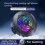 K56 Magnetic Phone Cooler TEC Semiconductor Cooling RGB Light Cooling Fan Compatible For iPhone Android Gaming 2