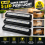 Black 5 LED Push Light Battery Stick On Cupboard 1