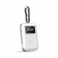 Tragbarer CO2-Detektor, Luftqualitätsmonitor, Infrarot-Kohlendioxidmonitor für Zuhause, Reisen und Innenräume, geeignet für jeden Ort