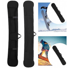 Taška na snowboard 150 cm, prenosný kryt na jednu dosku s rukoväťou, ochranný kryt proti poškriabaniu a hrdzi,