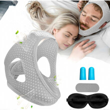 Nieuwste model anti-snurkapparaten 2026, kinband voor CPAP-gebruikers tijdens het slapen, anti-snurk kinband voor mannen en vrouwen om de mond geslo