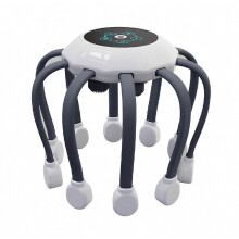 Octopus Claw Achtklauw Massager Stressverlichting USB Opladen Hoofdhuidmassager Therapeutisch Krabkussen Therapeutisch