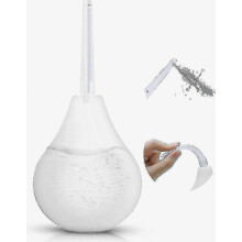 224ml Clear Enema Bulb | Medical Grade Silicone, BPA-Free Design for Gentle Anal & Vaginal Irrigation