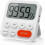 Digital Kitchen Timer, Stopwatch & Countdown Timer with Custom Mode, 3 Adjustable Volume Levels, Magnetic Back, Folding Stand 1