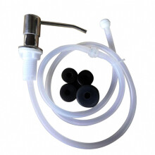 Kit de tubo extensor de acero inoxidable para dispensador de jabón de fregadero de cocina