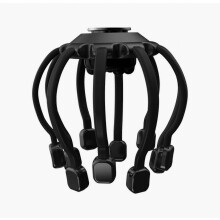 Draagbare elektrische massager met meerdere klauwen, geschikt voor het hele hoofd, ideaal voor op kantoor of in de studentenkamer.