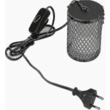 100W Reptielenwarmtelamp, keramische infrarood warmtelamp voor schildpadden, kuikens, hagedissen, slangen (EU zwart)