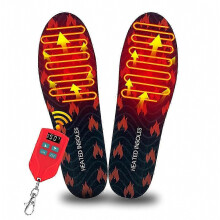 USB oplaadbare verwarmde schoenzolen, draadloze voetverwarmer voor dames en heren, verwarmde schoenzolen met afstandsbediening 39-42
