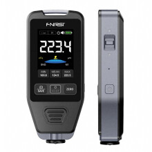 Paint Thickness Gauge for Cars, Mil Coating Depth Meter, 0-1400um 0.1mil Resolution, F/NF/Zn Measurement for Auto Paint Testing