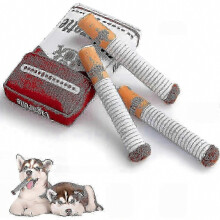 Juguete interactivo para perros con forma de palo y cigarrillo, juguete para perros con forma de cigarrillo, juguetes con forma de cigarro que emite
