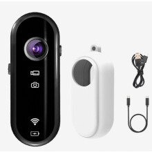 Mini videocamera d'azione magnetica HD 1080P, videocamera indossabile da corpo, videocamera wireless per vlogging, viaggi, sport all'aria aperta, ci