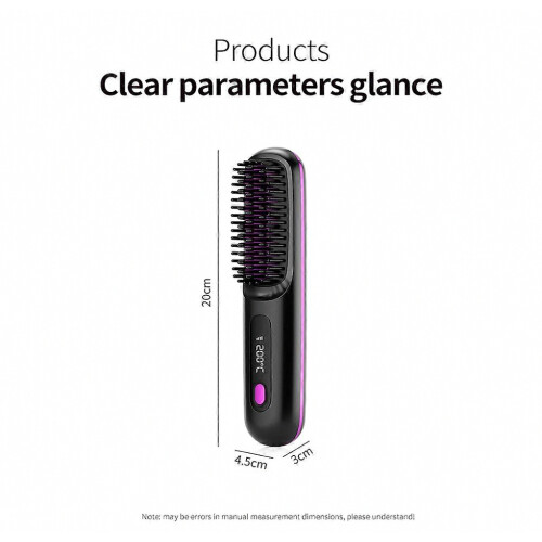 Piastra per capelli con display digitale, temperatura regolabile e design ergonomico per donna. 1
