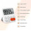 Digital Kitchen Timer, Stopwatch & Countdown Timer with Custom Mode, 3 Adjustable Volume Levels, Magnetic Back, Folding Stand 2