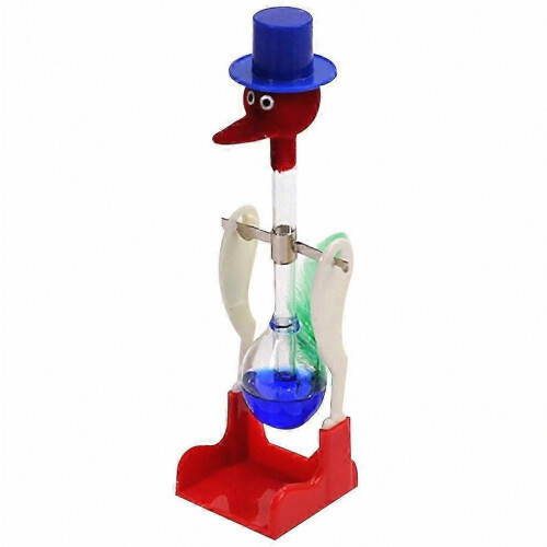 Magic Bobbing Duck Drinking Glass - Non-Stop Liquid Flow Prank Toy with Floating Bird Design