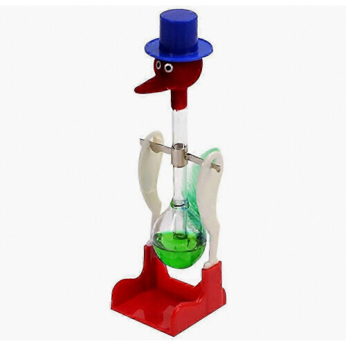 Magic Bobbing Duck Drinking Glass - Non-Stop Liquid Flow Prank Toy with Floating Bird Design 2