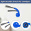 Side Brushes Replacement Accessories Compatible with Ecovacs Deebot T80 Omni Robot Vacuum Cleaner 2