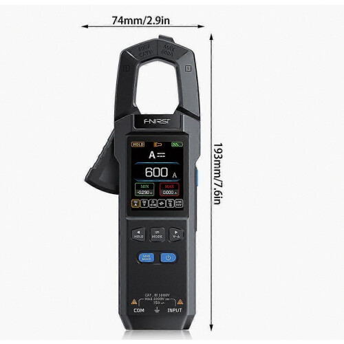Digital Clamp Multimeters Voltage/Diode/Capacitance Tester High-precision Maintenance Detector 1