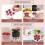 7-Hole Cherry Pitter Quick Push Pull Multiple Cherries Seed Remover Tool, Multi-Function Cherry Core Remover 4