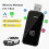 2-in-1 Wireless Carplay Adapter for Android Iphone, Convert Wired to Wireless, Mini Car Connectivity Usb Dongle Ai Box 2