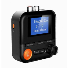 Receptor Bluetooth compatible con sonido 5.2, inalámbrico, AUX 2RCA, TF, compatible con TV/ordenador/proyector/auriculares/coche.
