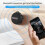 Smart Bluetooth Quick Display Speaker Portable Waterproof and Dustproof Outdoor Cycling Speaker - Black 4