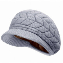 stuk dameshoed/baret, modieus, veelzijdig, pied-de-poule, Britse retro achthoekige hoed, schildershoed, herfstpet voor dames