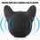Tragbarer Bluetooth-Lautsprecher in Hundeform mit Stereoklang 4