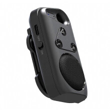 Altoparlante vivavoce Bluetooth V5.4 compatibile, per aletta parasole, kit audio wireless per auto, altoparlante sportivo per musica.